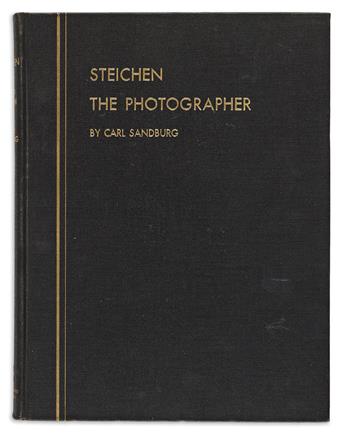 CARL SANDBURG & EDWARD STEICHEN. Steichen The Photographer.